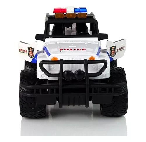 Juguete Jeep Policia Control Remoto 